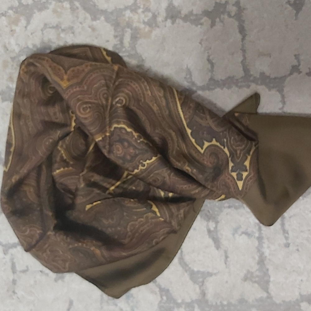 Vintage Paisley Silk scarf